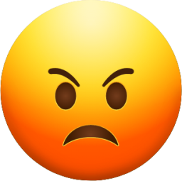 Angry Face emoji