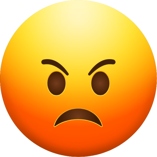 Angry Face emoji