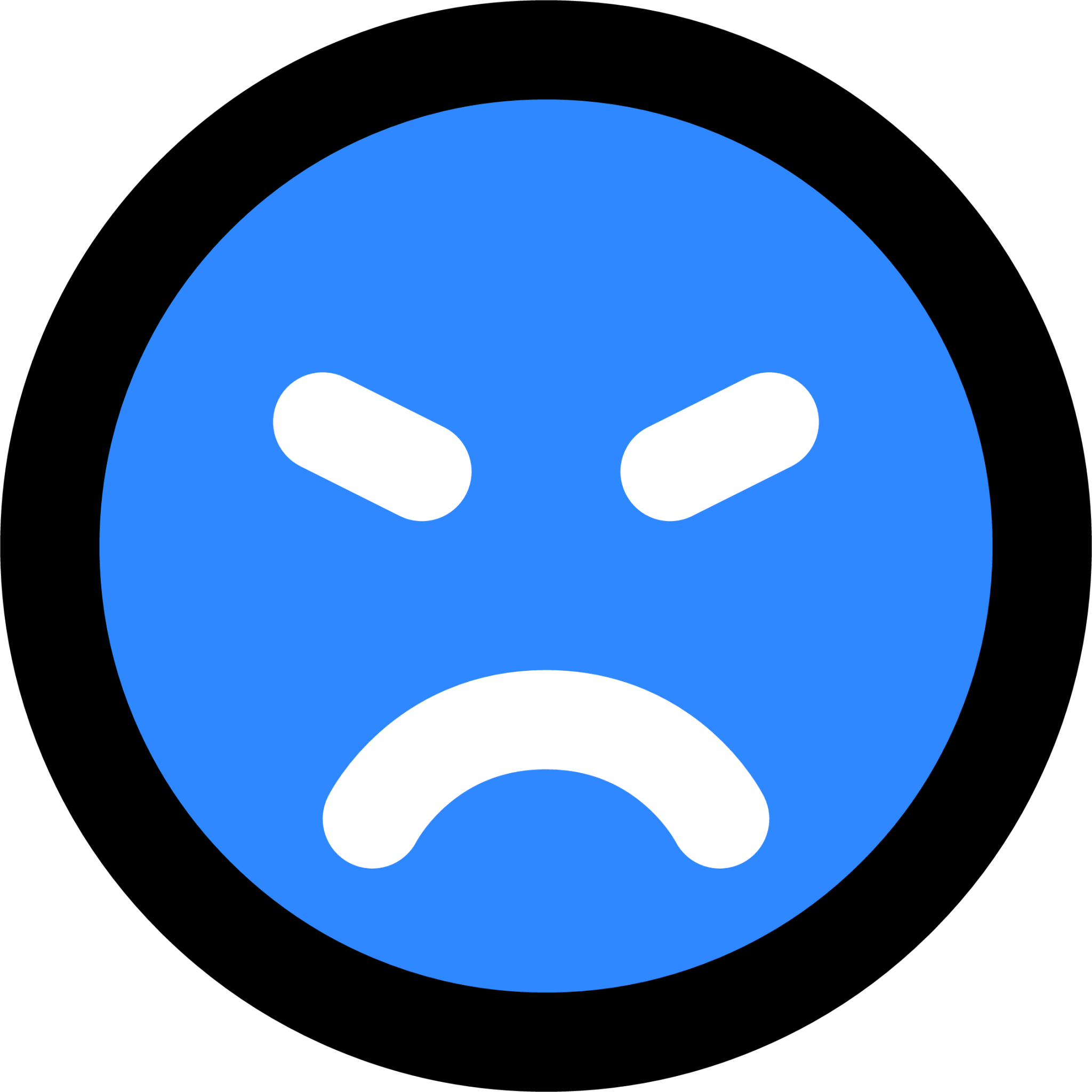 angry face icon