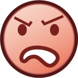 angry (plain) emoji