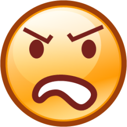 angry (smiley) emoji