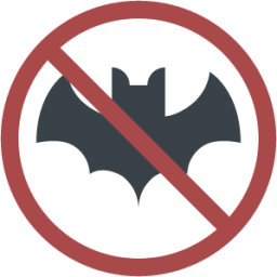 animal avoid bat dont eating no illustration