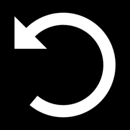 anticlockwise rotation icon