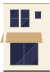 apartments narrow right illustration