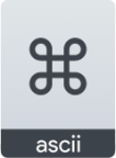 application ascii icon