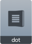 application msword template icon