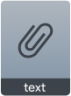 application text template icon