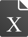application vnd ms excel icon