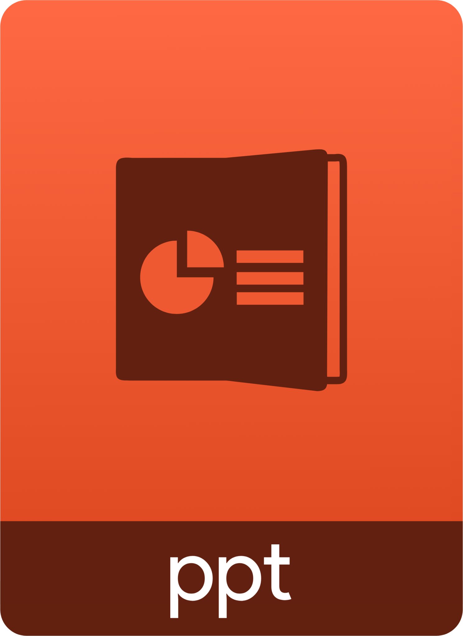 application vnd ms powerpoint icon