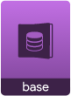 application vnd oasis opendocument database icon