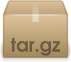 application x compressed tar icon