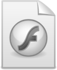 application x flash video icon