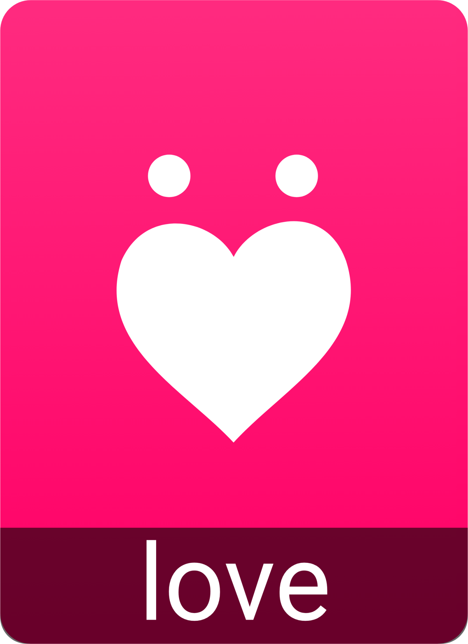 application x love game icon