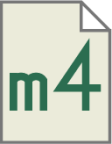 application x m4 icon
