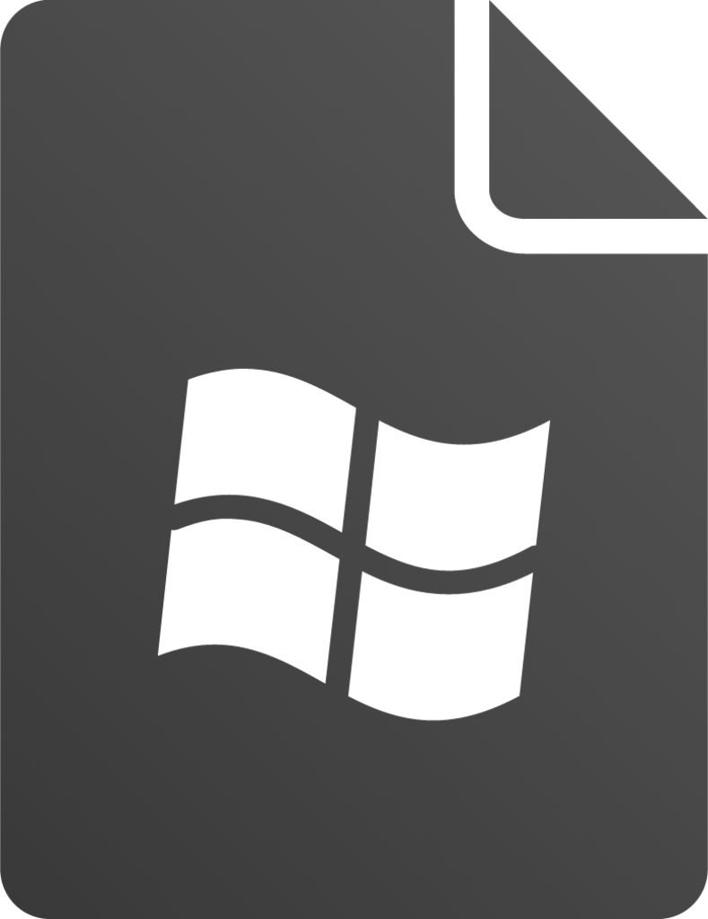 application x ms application icon