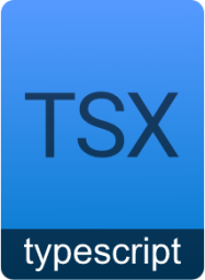 application x tsx icon