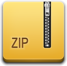 application x zip icon