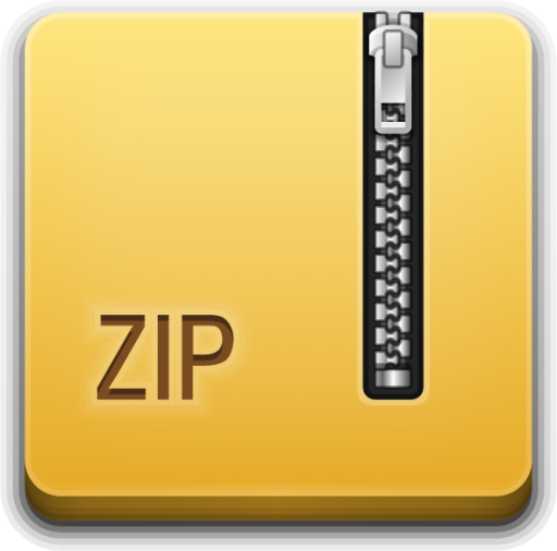 application x zip icon