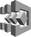 Application Services AWS StepFunction (grayscale) icon