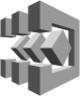 Application Services AWS StepFunction (grayscale) icon