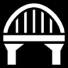arch bridge icon