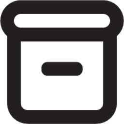 archive outline icon
