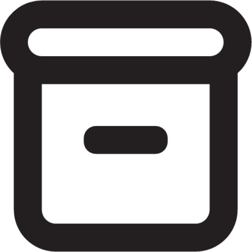 archive outline icon