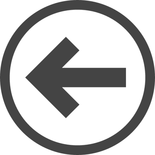 arrow circle left o icon
