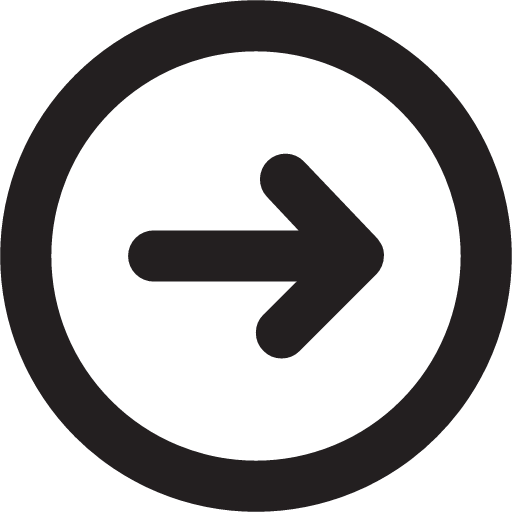 arrow circle right outline icon