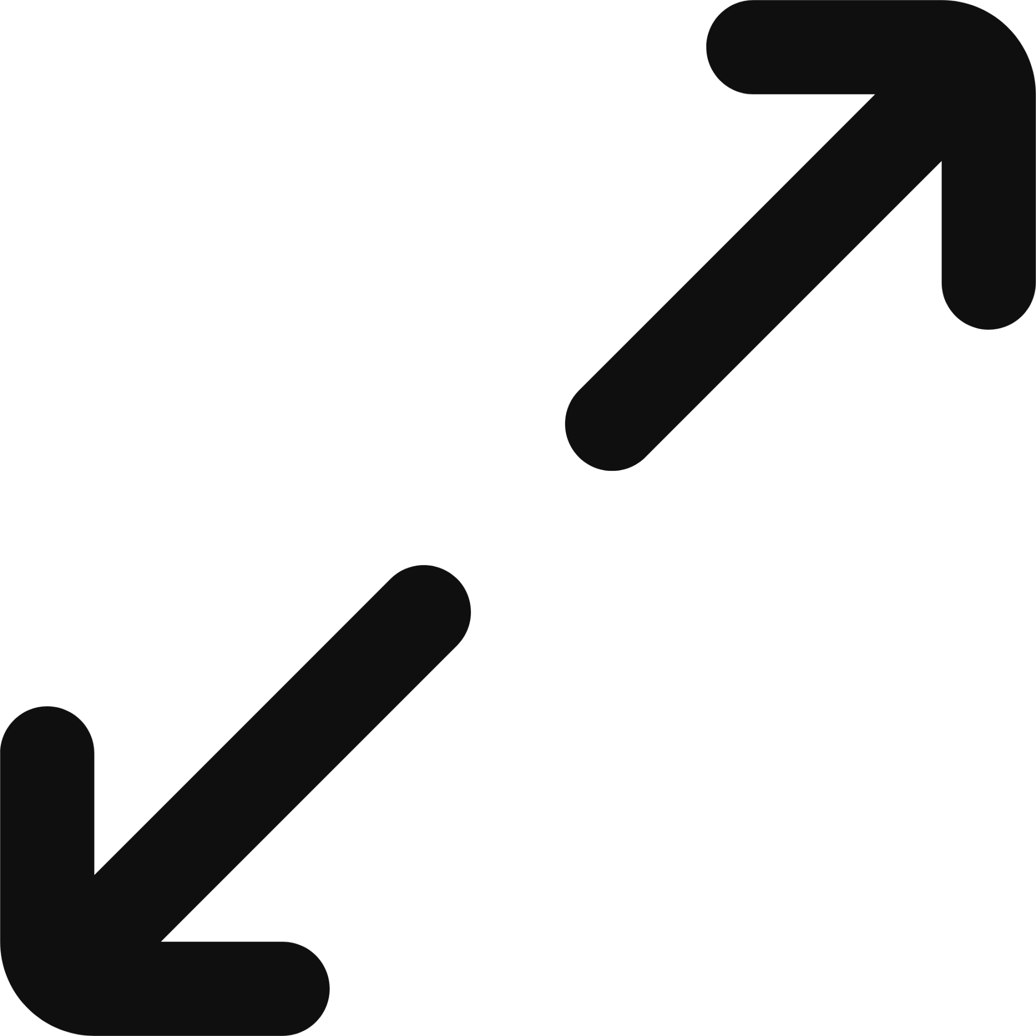 arrow diagonal double icon