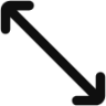 arrow diagonal opp icon