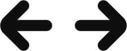 arrow double horizontal icon