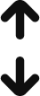 arrow double vertical icon