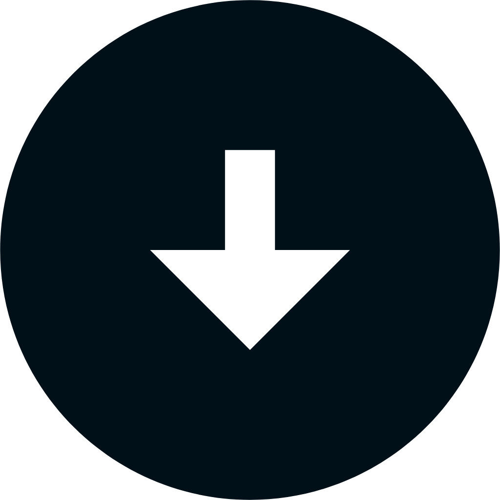 arrow down circle fill icon