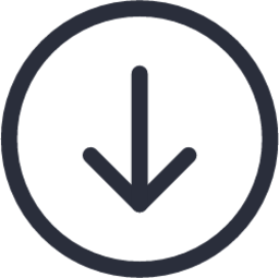 arrow down circle icon