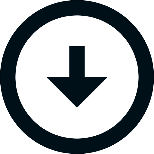 arrow down circle line icon