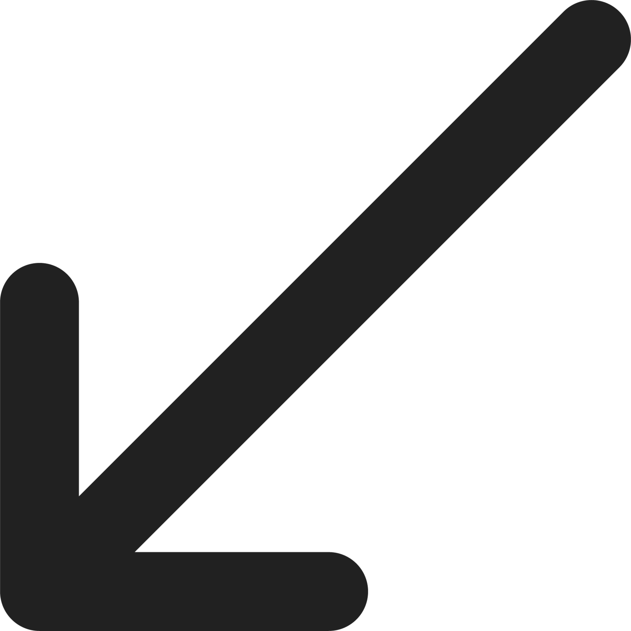 Arrow Down Left icon