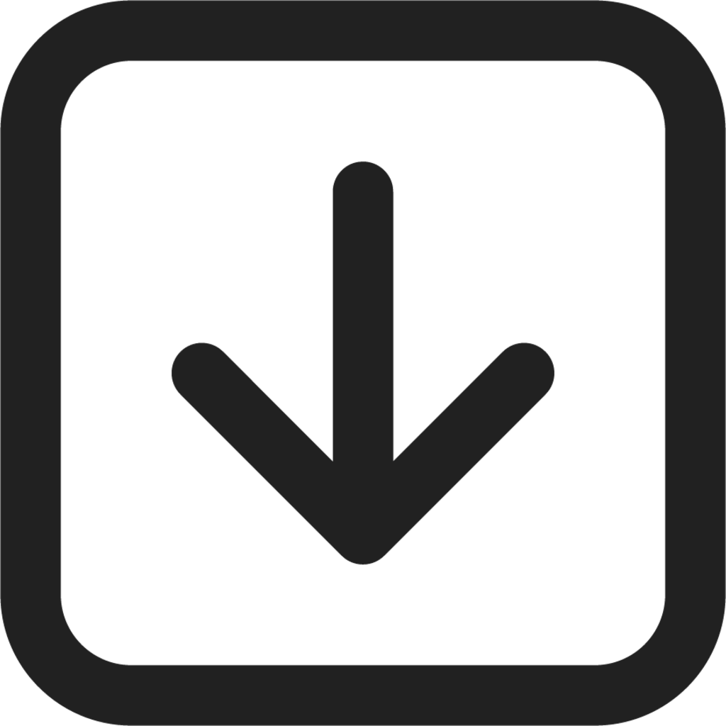 Arrow Down Square icon