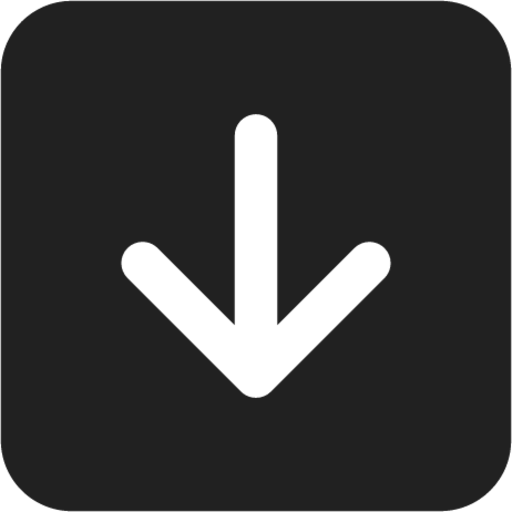 Arrow Down Square icon