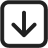 Arrow Down Square icon