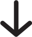 arrow downward icon