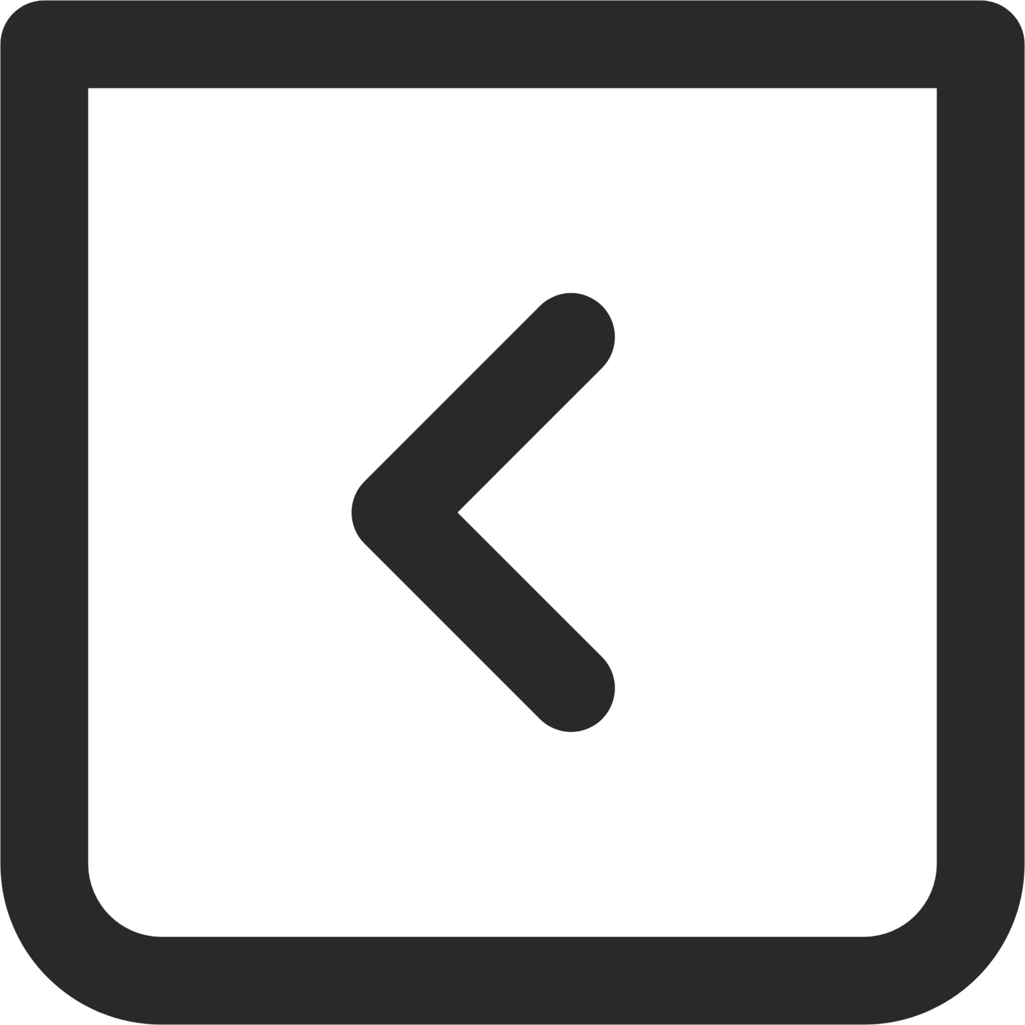 arrow left 4 square icon