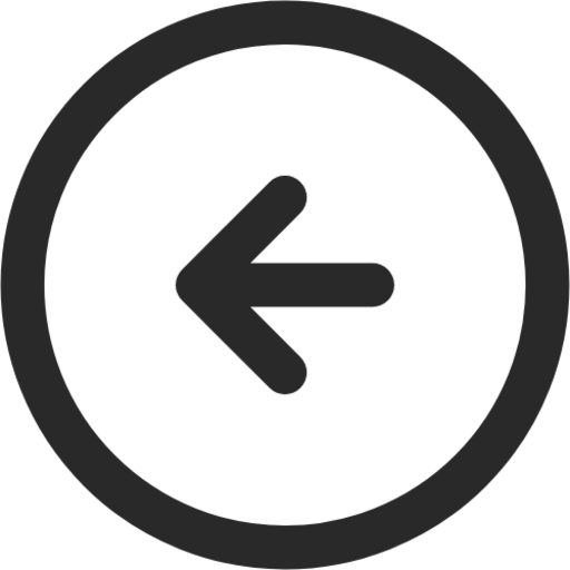 arrow left 5 circle icon