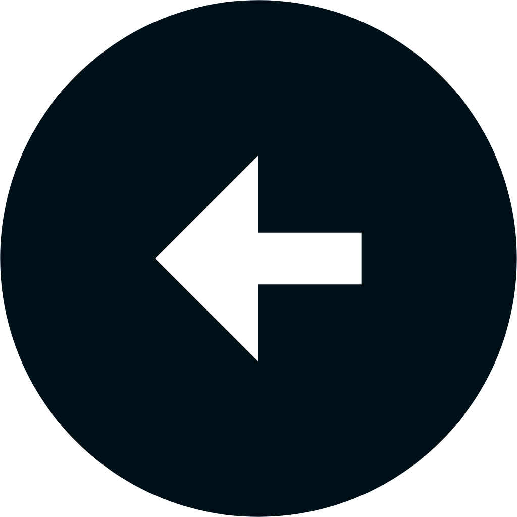 arrow left circle fill icon