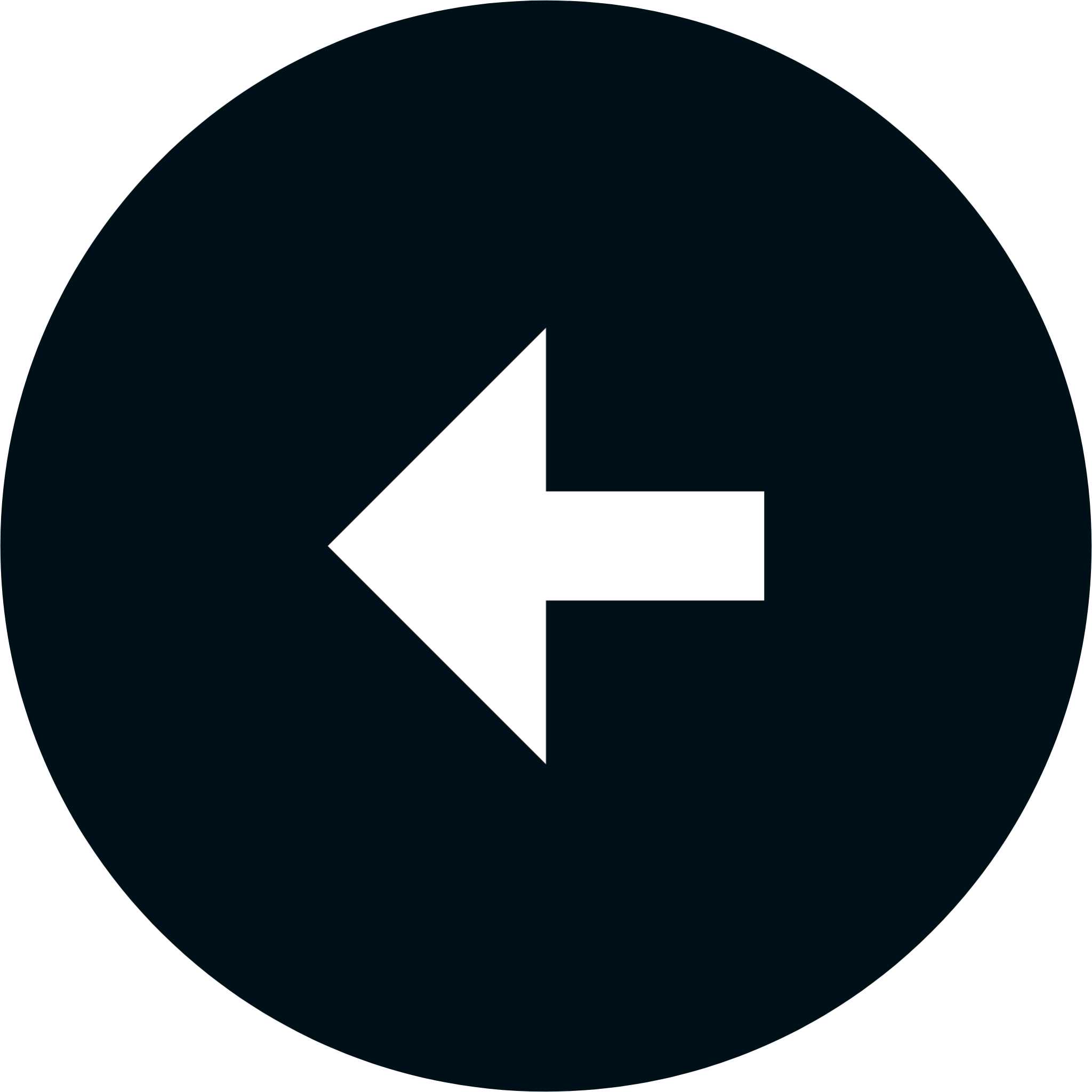 arrow left circle fill icon