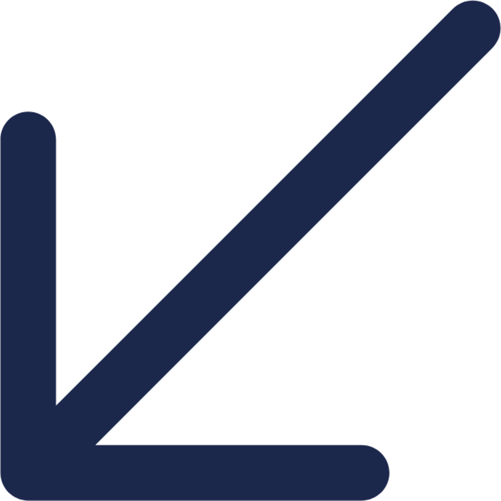 Arrow Left Down icon