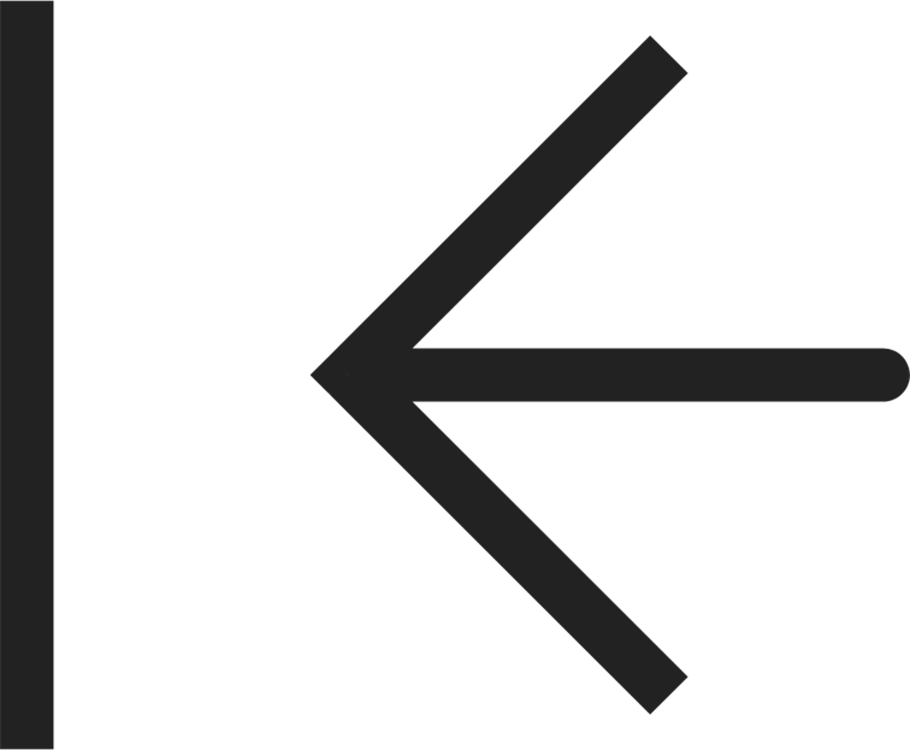 Arrow left stop light icon