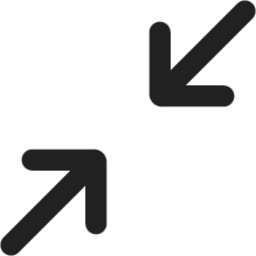 Arrow Minimize icon