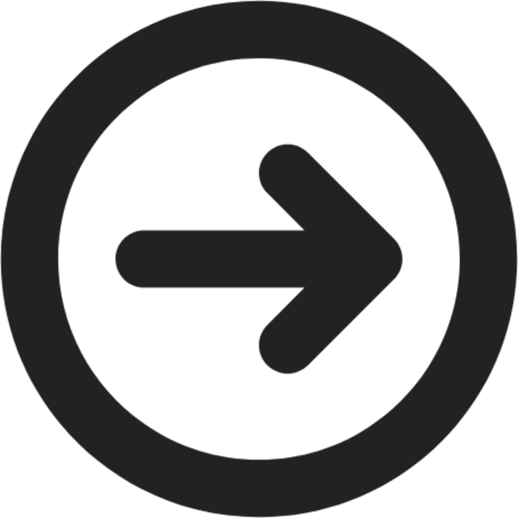 arrow right circle icon