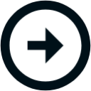 arrow right circle line icon
